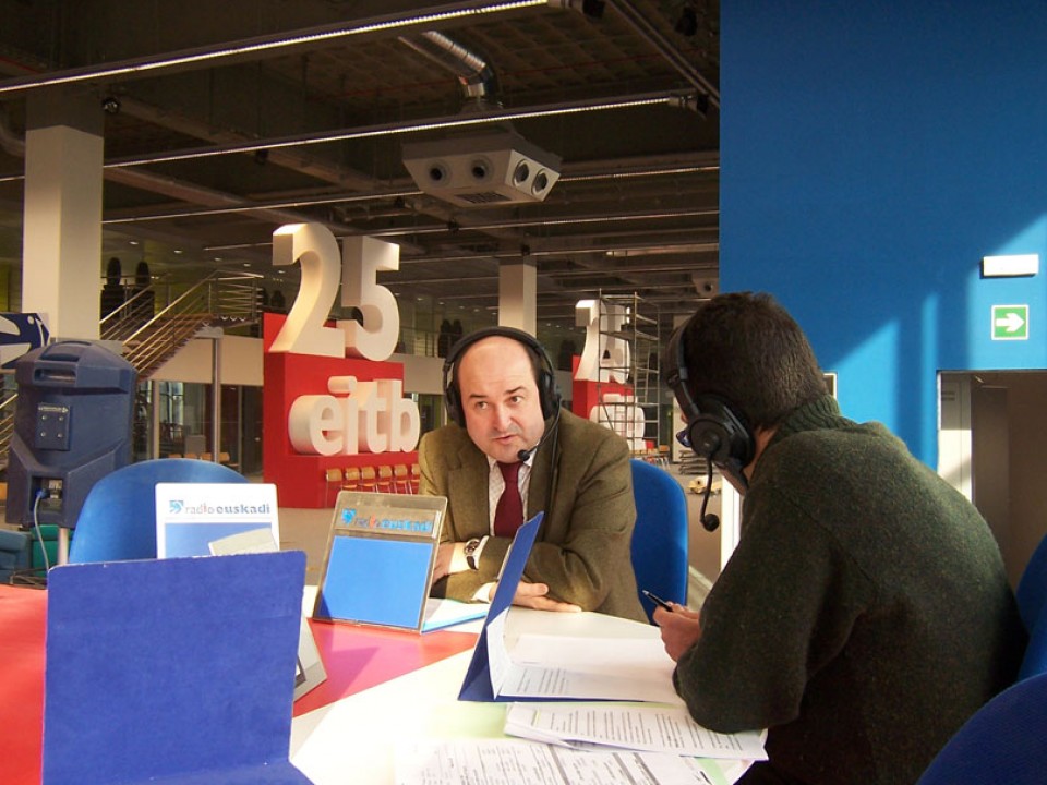 Presentación de la nueva sede de EITB en el programa Boulevard. 