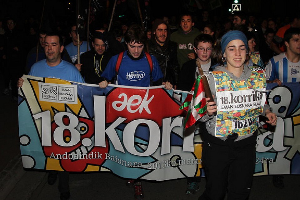 Korrika 2013: martxoaren 21eko argazkiak. Argazkia: Euskalakari AEK