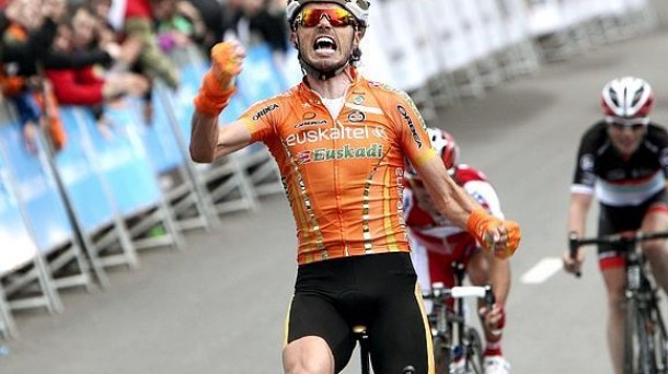 Samuel Sánchez peleará por estar en el podium de la Vuelta a España. Efe.