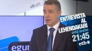 Entrevista al lehendakari, esta noche, en ETB-2 y eitb.com