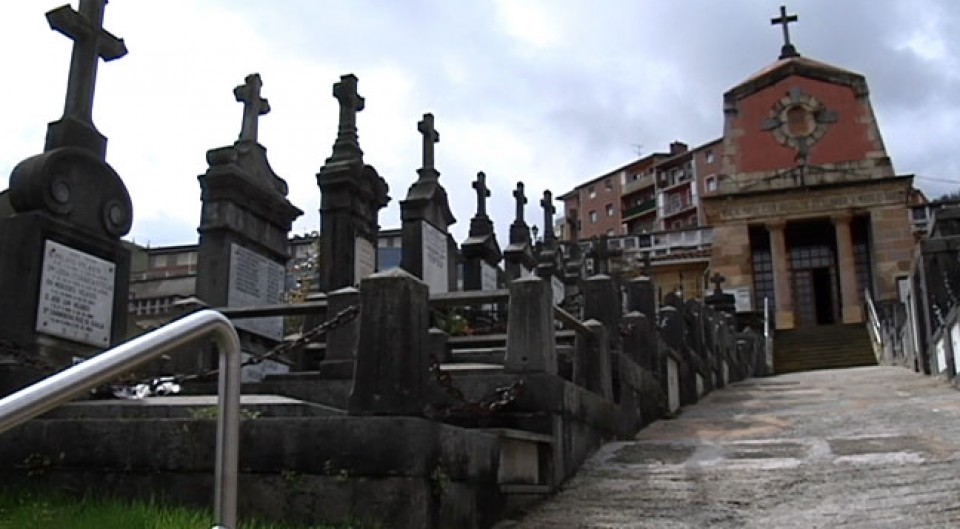 El cementerio de Eibar.