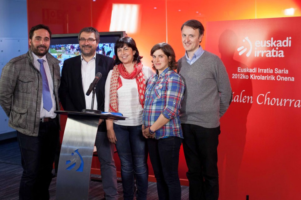 Maialen Chourraut, Txetxu Urbieta, Arritxu Iribar, Jon Redondo, Andoni Aranburu