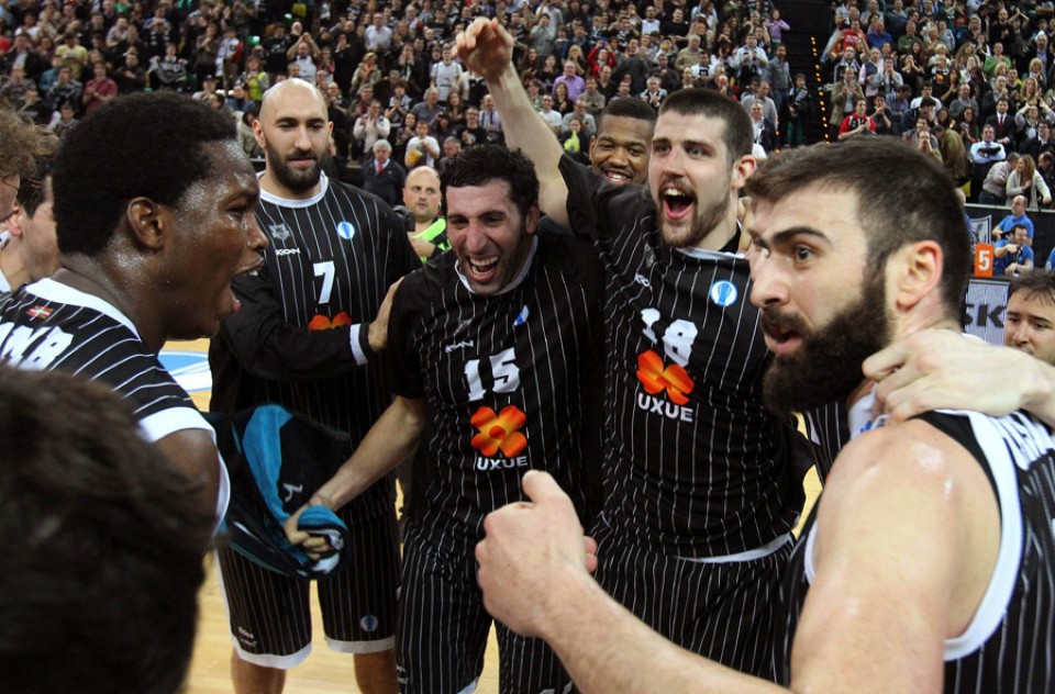 Uxue Bilbao Basket Eurokopako finalerako sailkatu da. Argazkia: EFE
