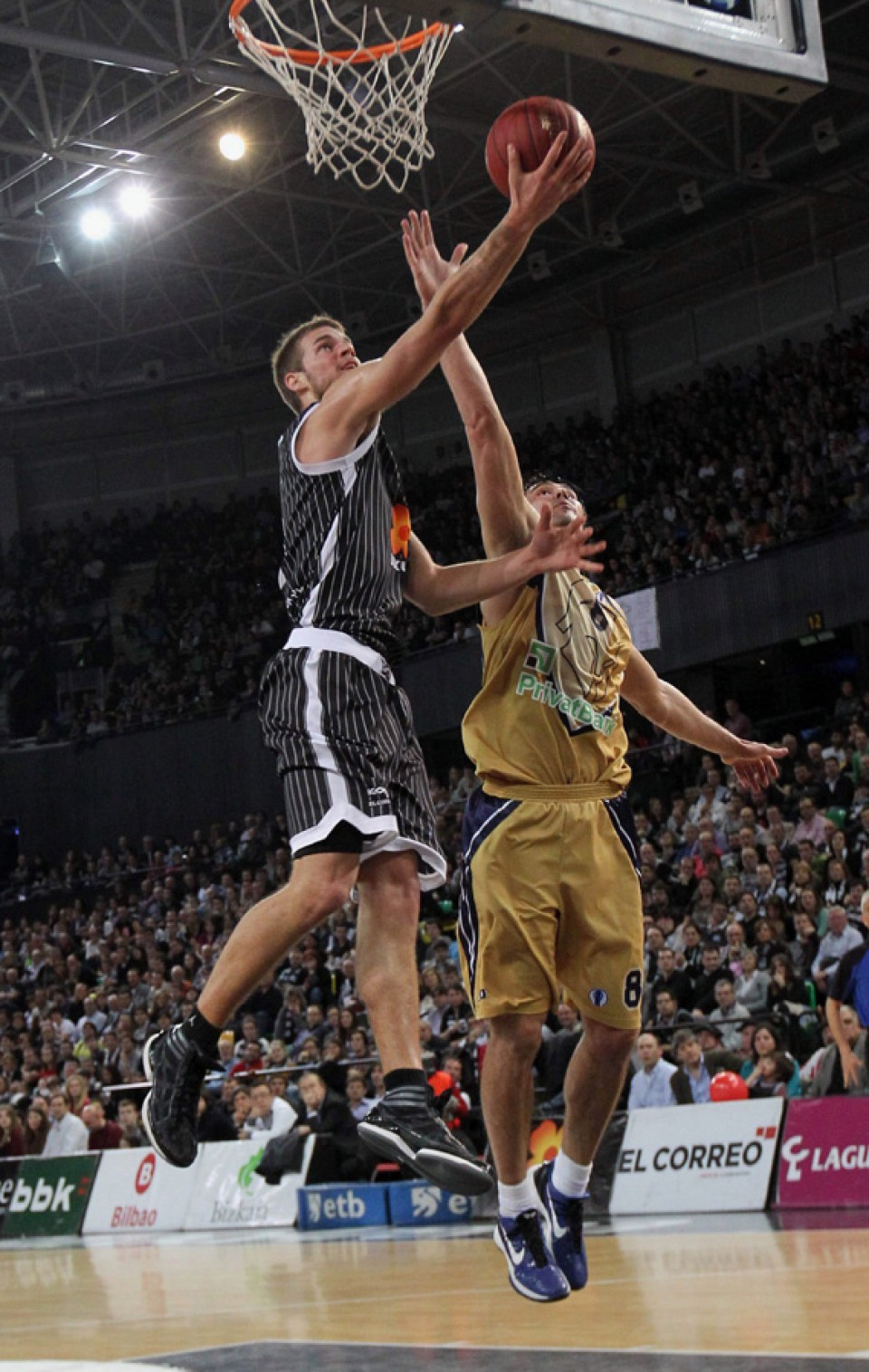 Uxue Bilbao Basket Eurokopako finalerako sailkatu da. Argazkia: EFE