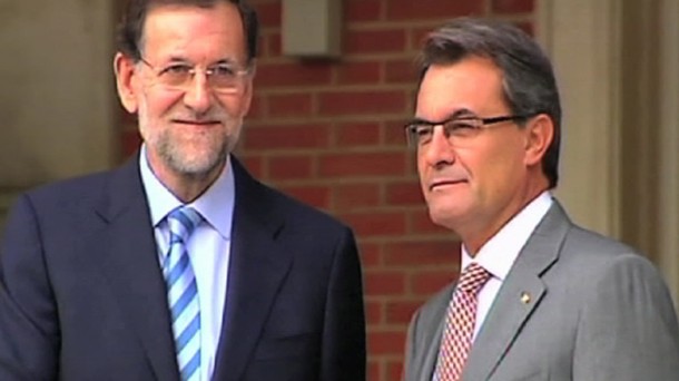 Mariano Rajoy eta Artur Mas