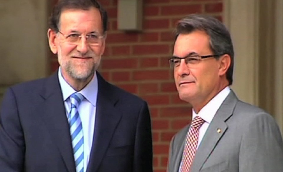 Mariano Rajoy eta Artur Mas