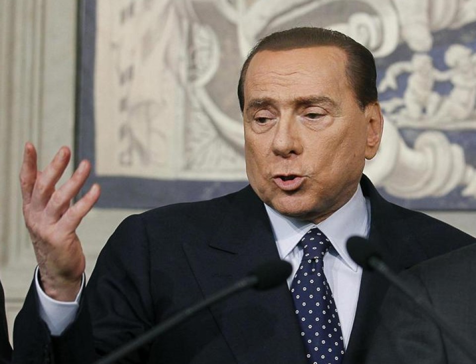 El exprimer ministro italiano Silvio Berlusconi. EFE
