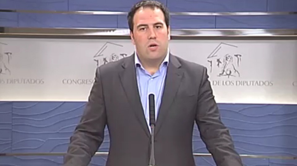 El diputado de Amaiur por Bizkaia Jon Iñarritu. EFE