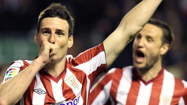 Aduriz volverá a ser la referencia rojiblanca en ataque. Efe.