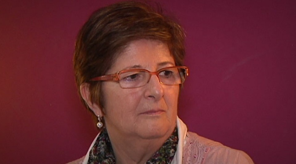 Fina Liceranzu, madre de Iñigo Cabacas, en una imagen del reportaje de '60 minutos'. Foto: EiTB