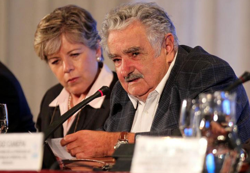 Jose Mujica Uruguaiko presidentea