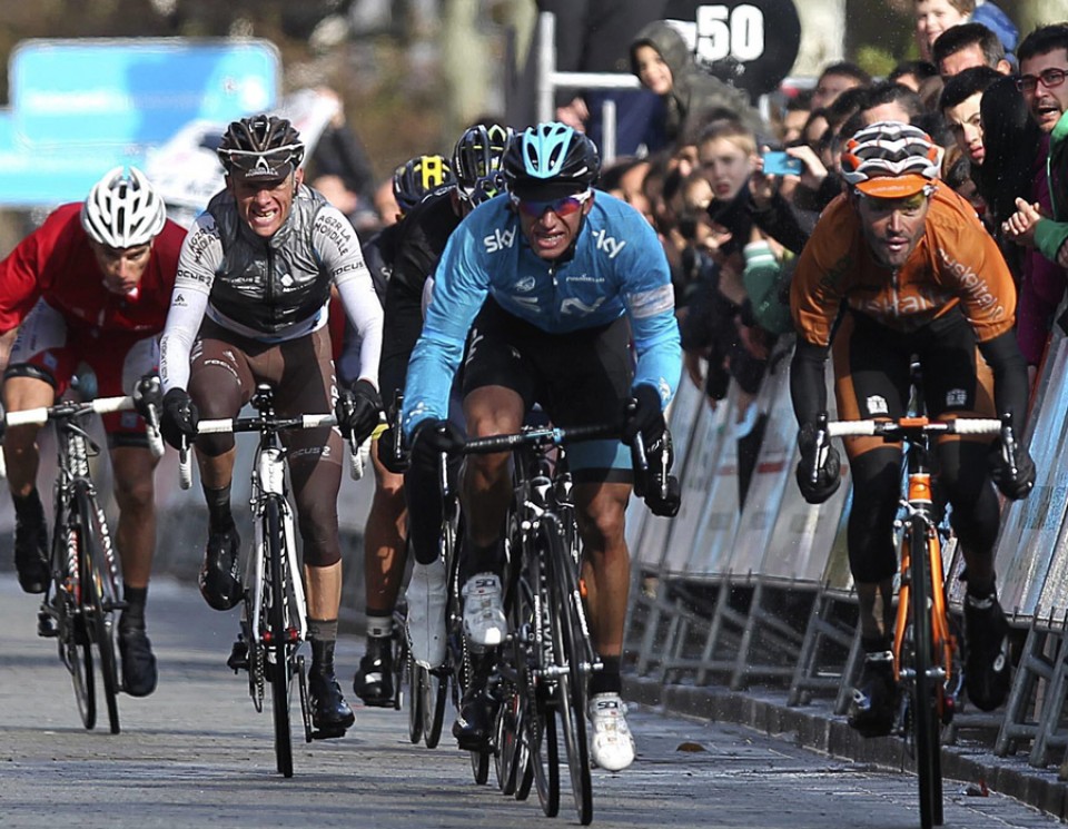Quinta etapa de la Vuelta al País Vasco. Foto: EFE