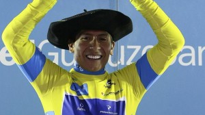 Vuelta al País Vasco: Nairo Quintana, ganador final de la Vuelta al País Vasco. Foto: EFE
