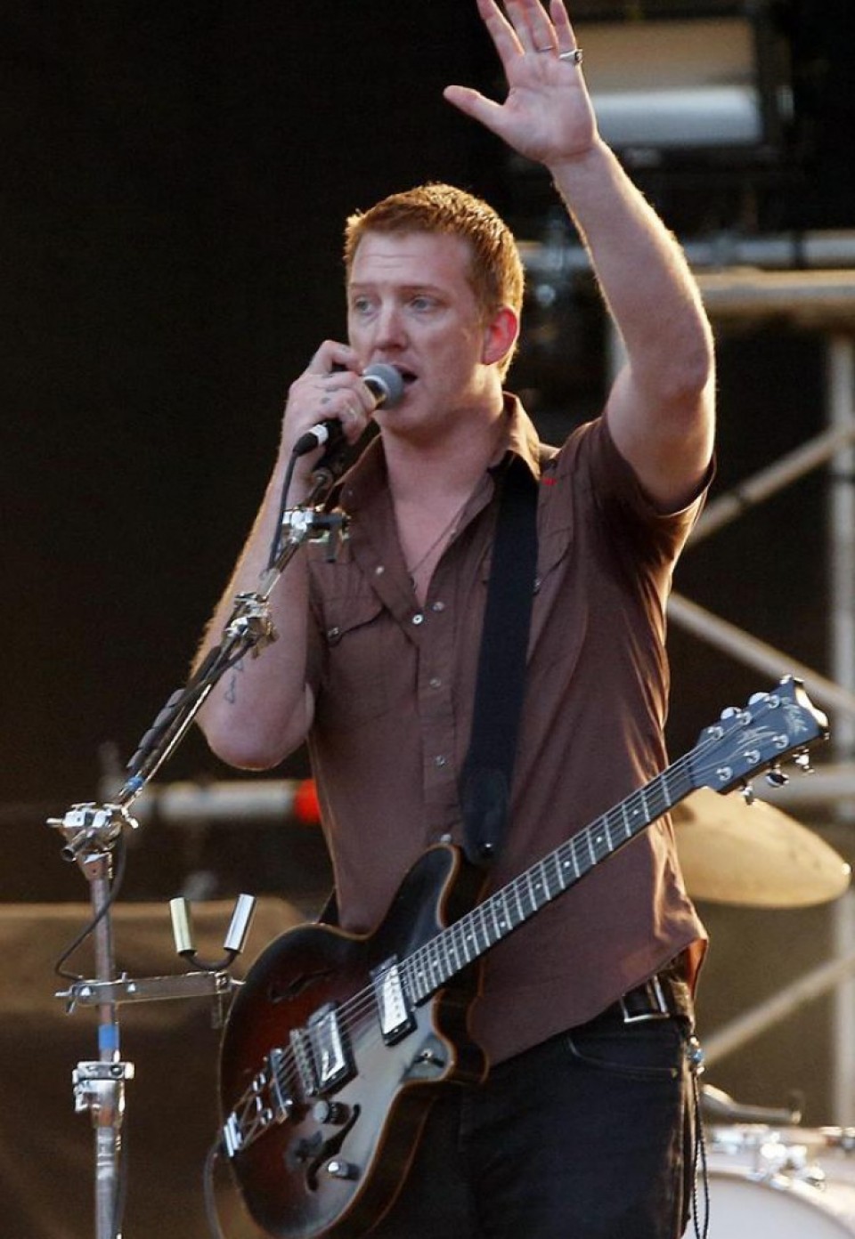 Queen of the Stone Age, en concierto en Santiago de Chile. Foto: EFE
