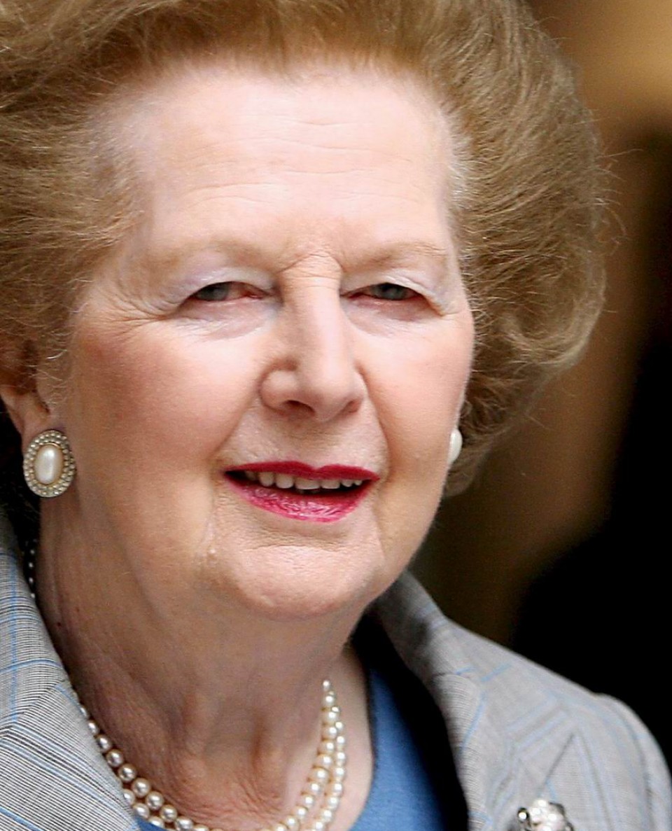 Margaret Thatcher. Foto: EFE