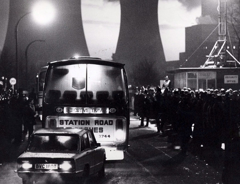 Meatzarien greba Thatcherren Gobernuaren aurka. EFE