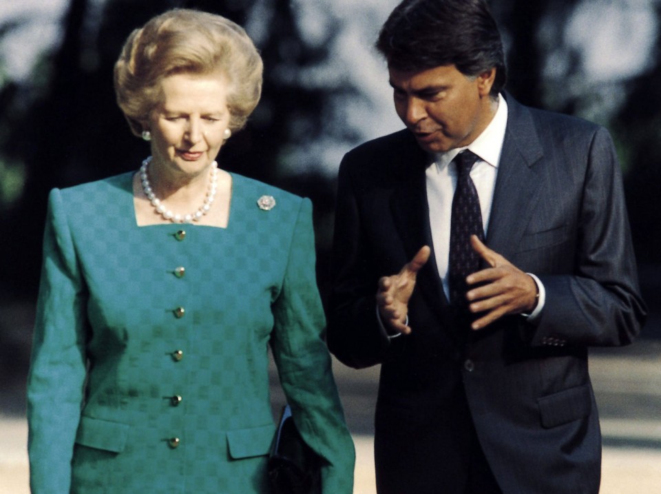 Thatcher eta Felipe Gonzalez. EFE