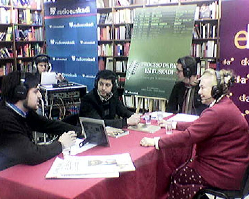 'Boulevard' en la presentación del libro 'El proceso de Paz', en 2006
