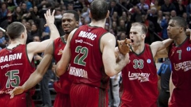 El Lokomotive es un histórico de la lga rusa de baloncesto. Foto: Euroleague.