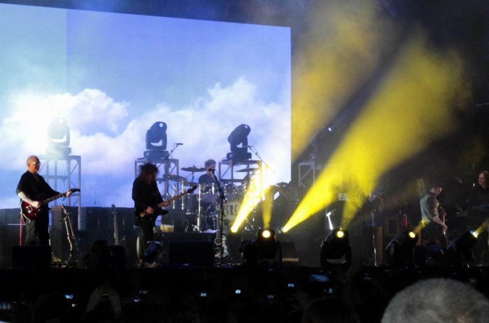 The Cure. Foto: EFE
