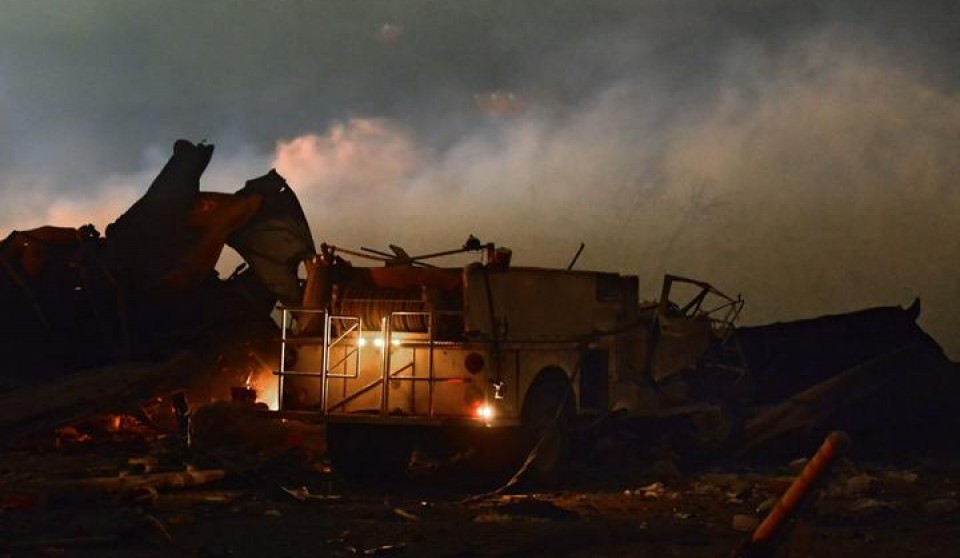 Eztanda, Texaeko ongarri lantegi batean. Argazkia: EFE
