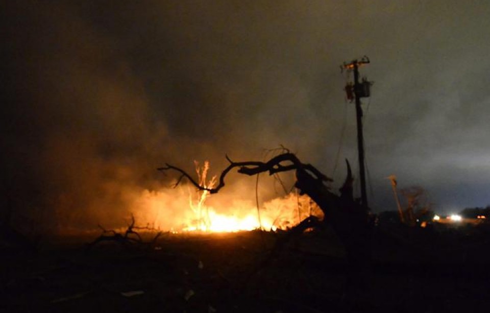 Eztanda, Texaeko ongarri lantegi batean. Argazkia: EFE