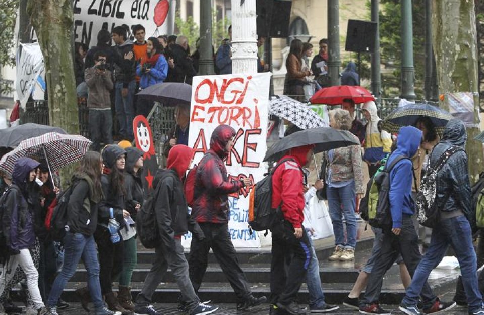 Aske Gunea, en Donostia. EFE