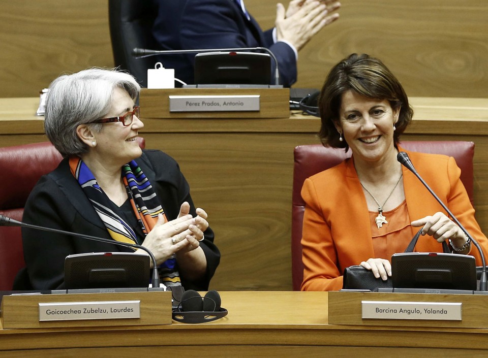 Yolanda Barcina. EFE