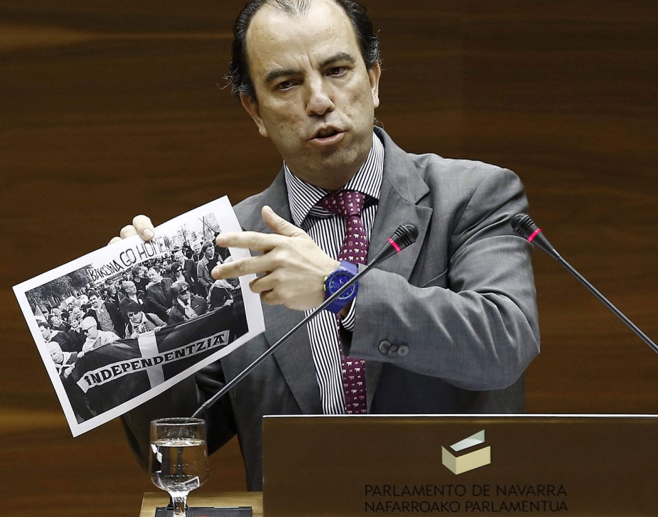 Carlos García Adanero (UPN). EFE