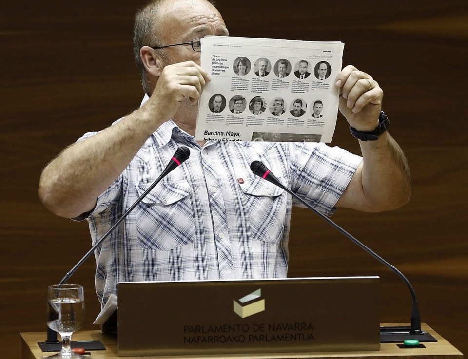 Txentxo Jiménez (Aralar-NaBai). EFE