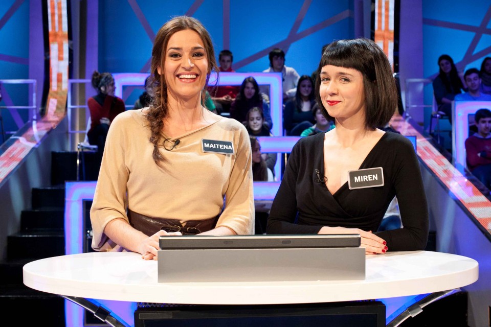 Maitena Salinas eta Miren Gaztañaga