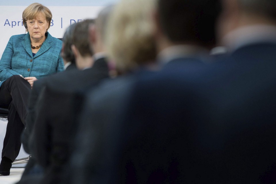Angela Merkel Alemaniako kantzelaria. EFE