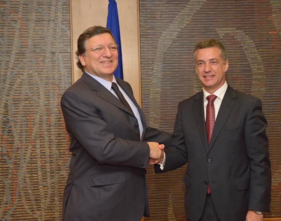 Jose Manuel Barroso eta Iñigo Urkullu. Argazkia: ec.europa.eu/