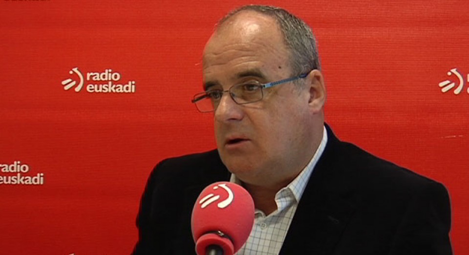 El portavoz del PNV en el Parlamento Vasco, Joseba Egibar, en Radio Euskadi. Foto: eitbcom