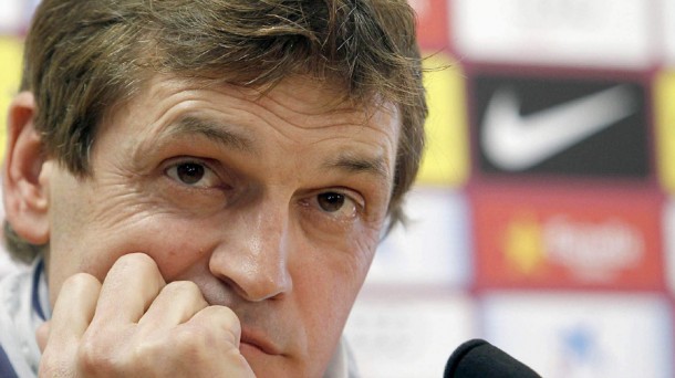 Tito Vilanova FC Barcelonaren entrenatzaile ohia / EFE.