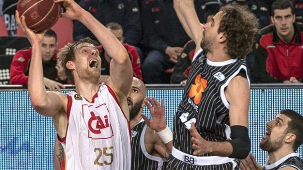 Bilbao Basket-CAI Zaragoza. Foto: EFE