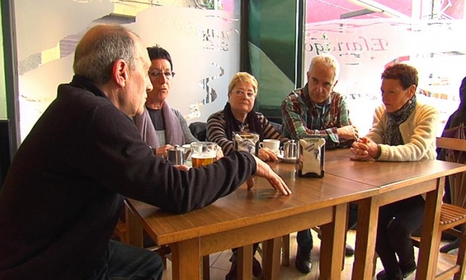 Itziar Aizpurua 'Bisitaria' saion. Argazkia: EITB.