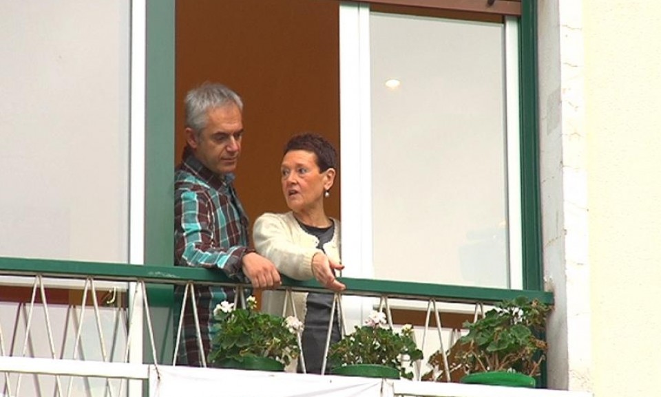 Itziar Aizpurua 'Bisitaria' saion. Argazkia: EITB.