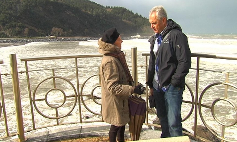 Itziar Aizpurua 'Bisitaria' saion. Argazkia: EITB.