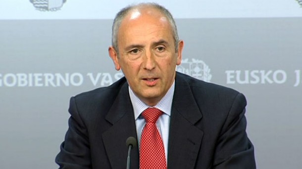 Josu Erkoreka, portavoz del Gobierno Vasco. Foto: EITB.