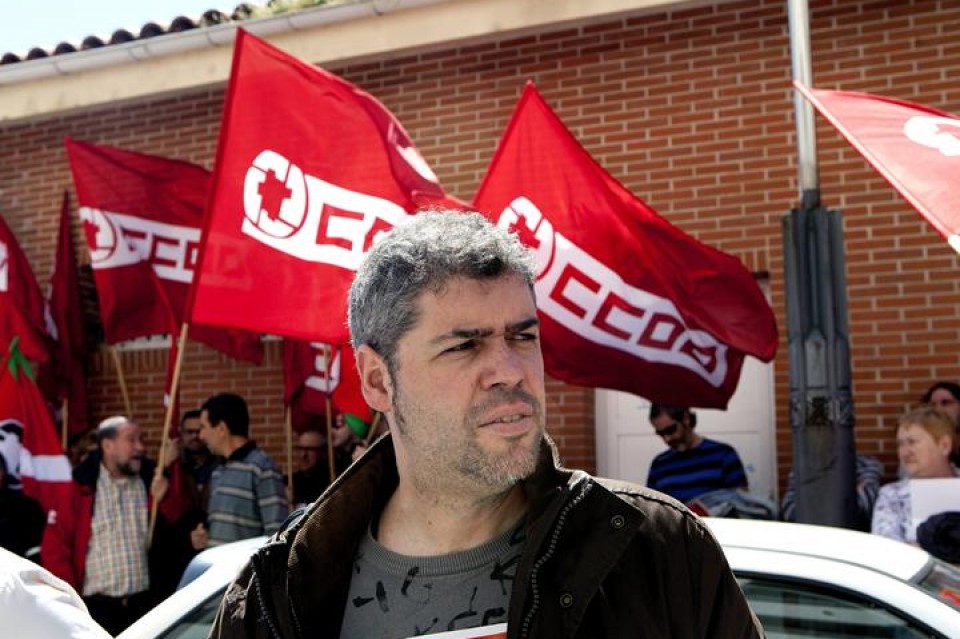 El secretario general de CCOO de Euskadi, Unai Sordo.