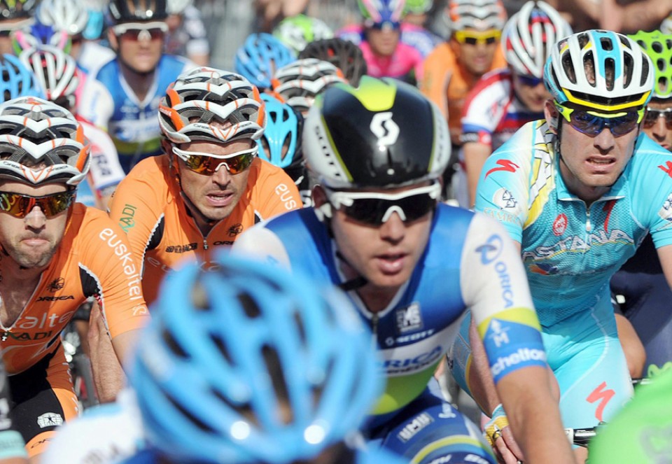 Samuel Sanchez, tropelean