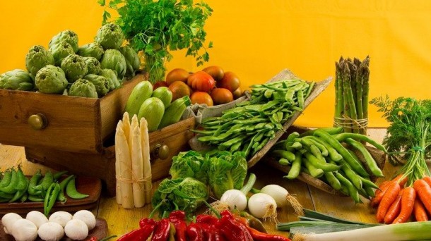 Alimentos antioxidantes: verduras, frutas, frutos secos, vísceras...