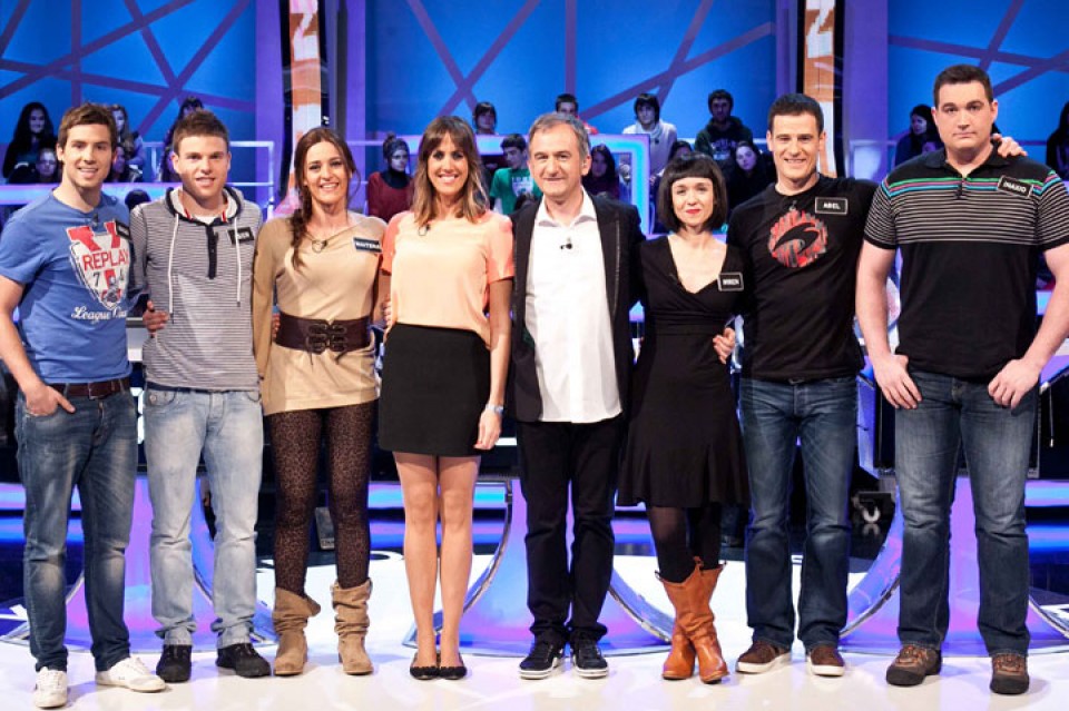 'Biba Mihiluze!'ko aurkezleak eta lehikideak