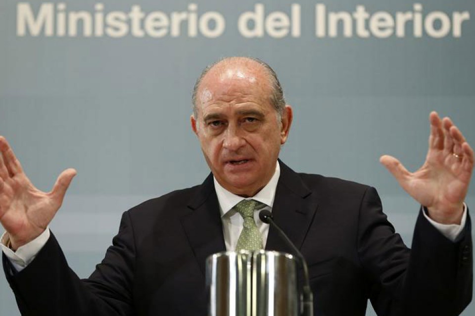 El ministro del Interior Jorge Fernández Díaz.