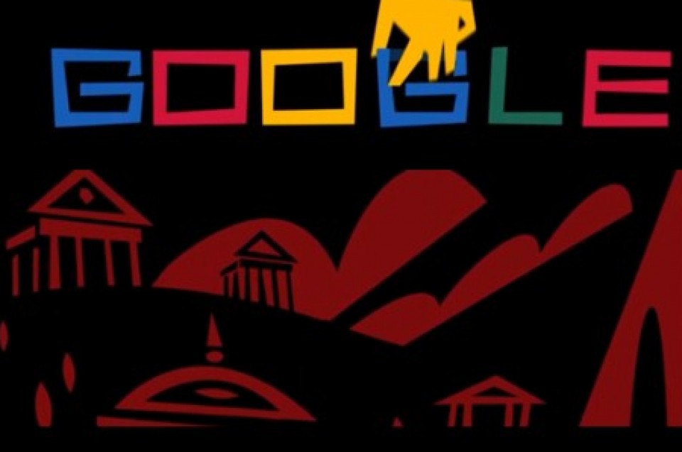 Saul Bass protagonista del doodle de Google