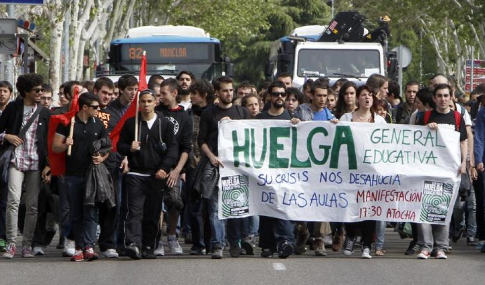 Huelga en la enseñanza pública. EFE