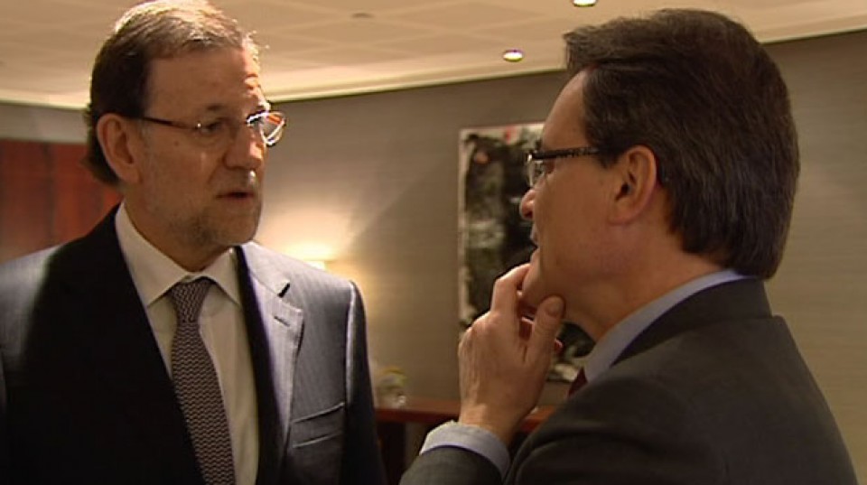 Rajoy y Mas en una imagen de archivo.