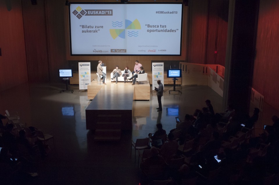 Haritz Rodriguez, Gorka Julio, Amaia Ocerin, Iker Etxebarria, Susi Rodriguez (Argazkia: EiTB)