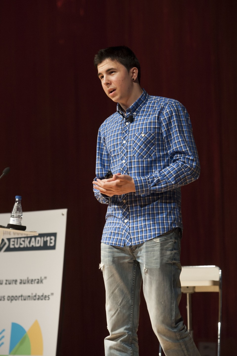 WillyRexek lan egiteko modua azaldu zuen (Argazkia: EiTB)